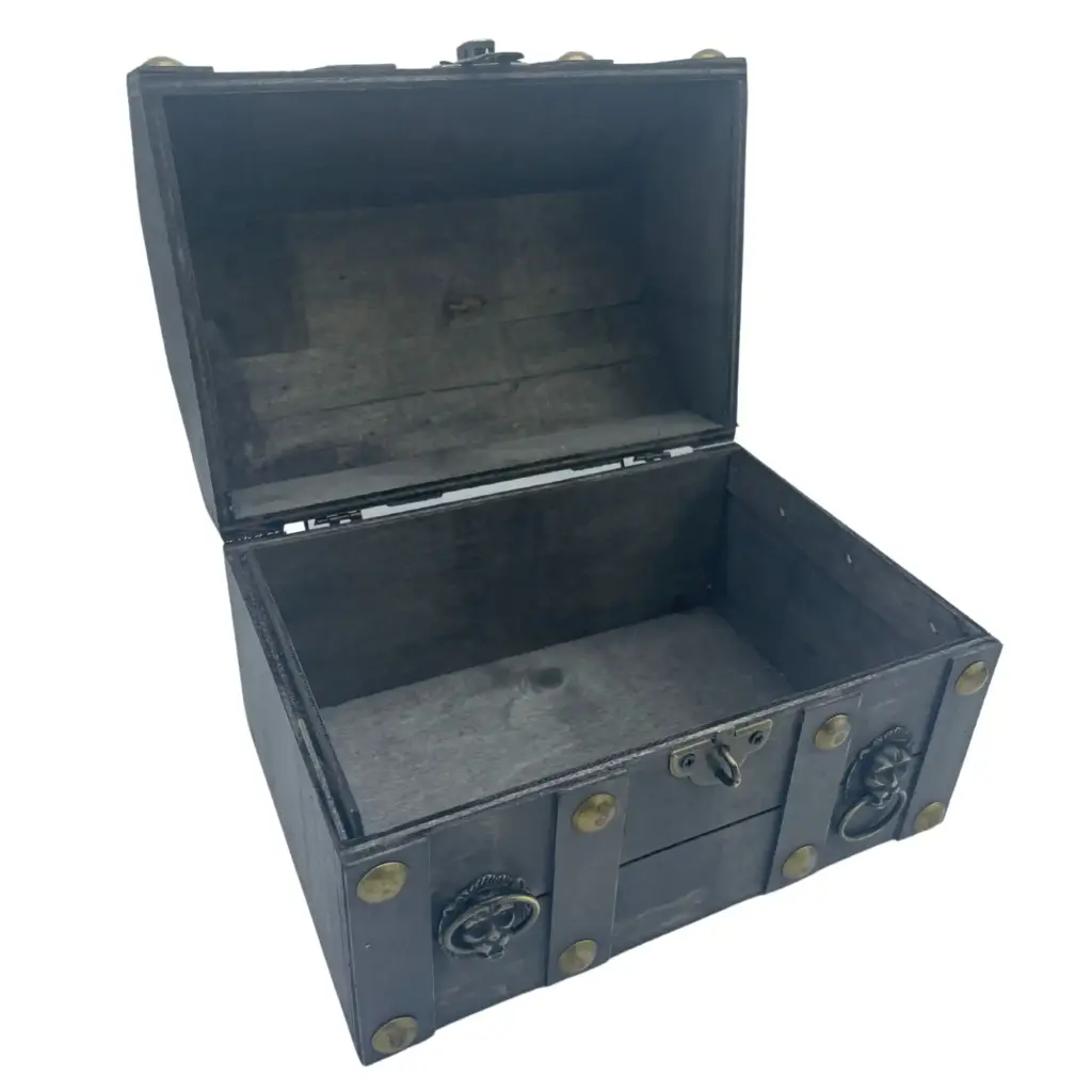 Large Treasure Chest – Grey | www.artisangoods.co.uk 2