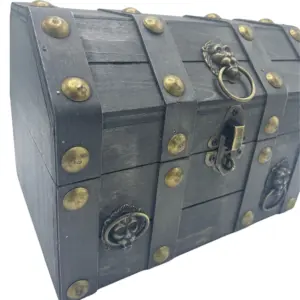 Large Treasure Chest – Grey | www.artisangoods.co.uk 3