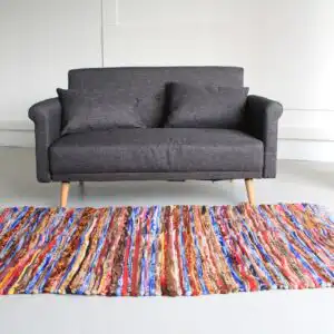 Large Velvet Rug – 105x185cm | www.artisangoods.co.uk 1