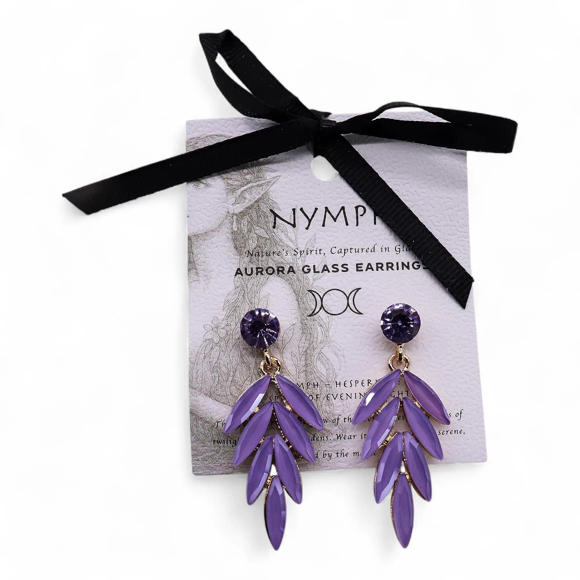 Lavender – Vintage Glass – Faries – Earrings | www.artisangoods.co.uk 4 Lavender – Vintage Glass – Faries – Earrings | www.artisangoods.co.uk 3