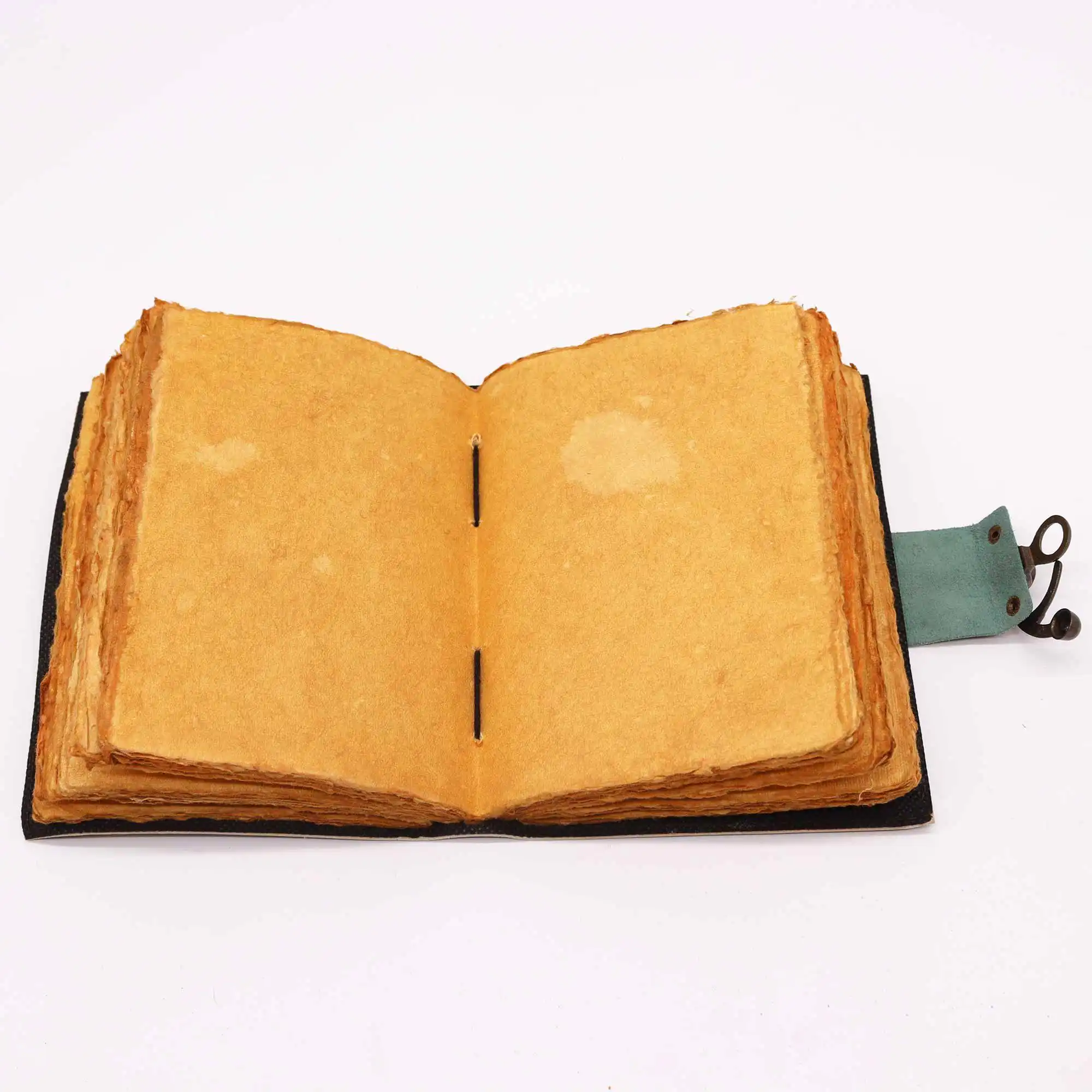 Leather “Buddha Seven Chakra” Deckle-edge Notebook | www.artisangoods.co.uk 3 Leather “Buddha Seven Chakra” Deckle-edge Notebook | www.artisangoods.co.uk 2