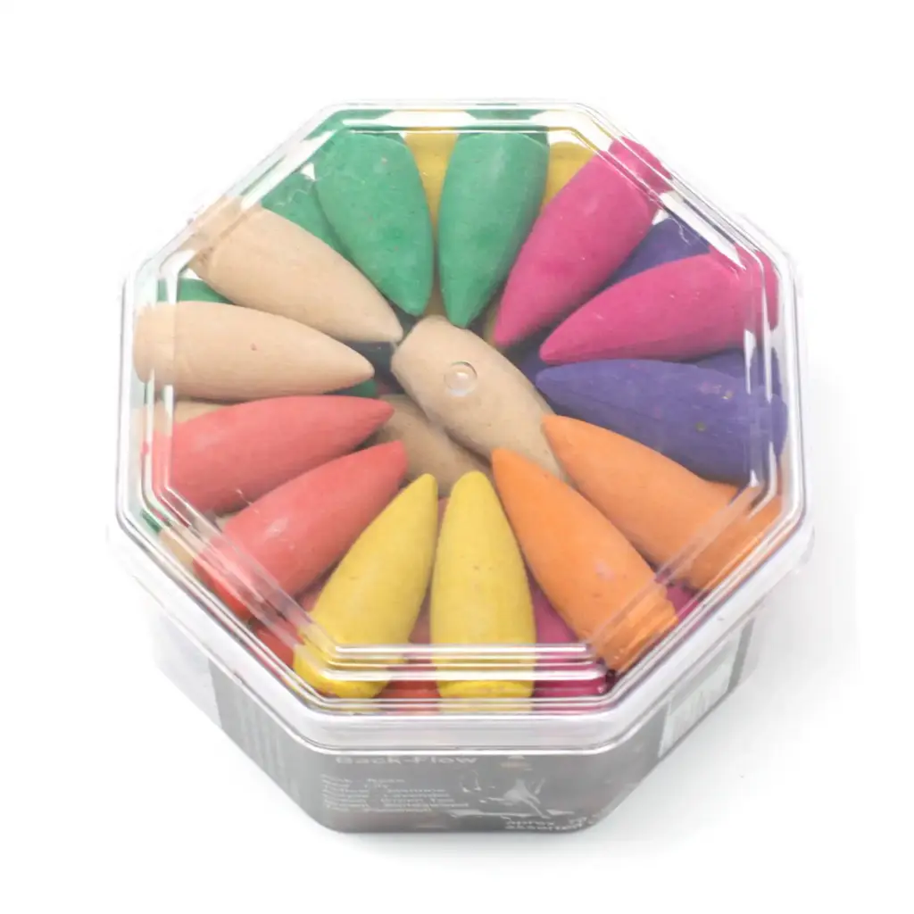 Long Backflow Incense Cones – Assorted Fragrances – 30 mins Burning time | www.artisangoods.co.uk 4