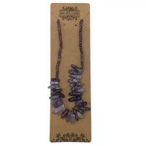 Longstone Gem Necklace – Amethyst | www.artisangoods.co.uk 3