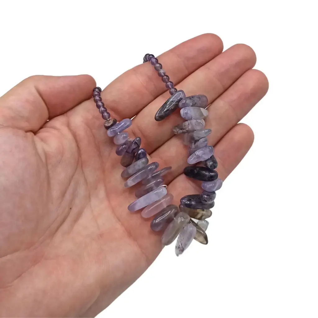Longstone Gem Necklace – Amethyst | www.artisangoods.co.uk 4