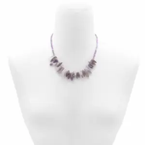 Longstone Gem Necklace – Amethyst | www.artisangoods.co.uk 2