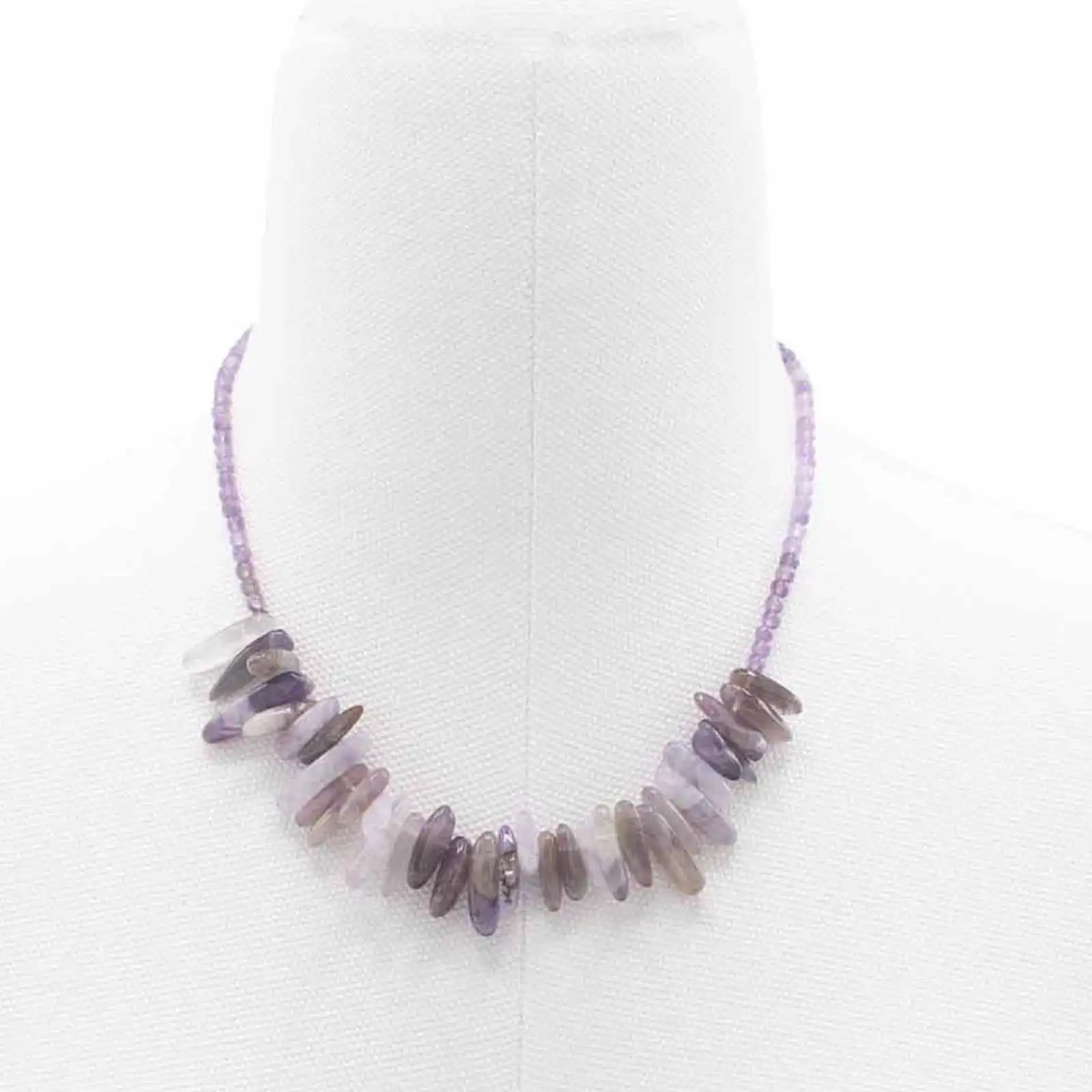 Longstone Gem Necklace – Amethyst | www.artisangoods.co.uk 2 Longstone Gem Necklace – Amethyst | www.artisangoods.co.uk 1