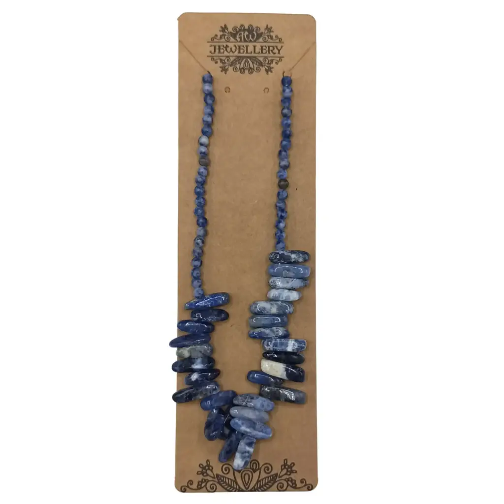 Longstone Gem Necklace – Sodalite | www.artisangoods.co.uk 3