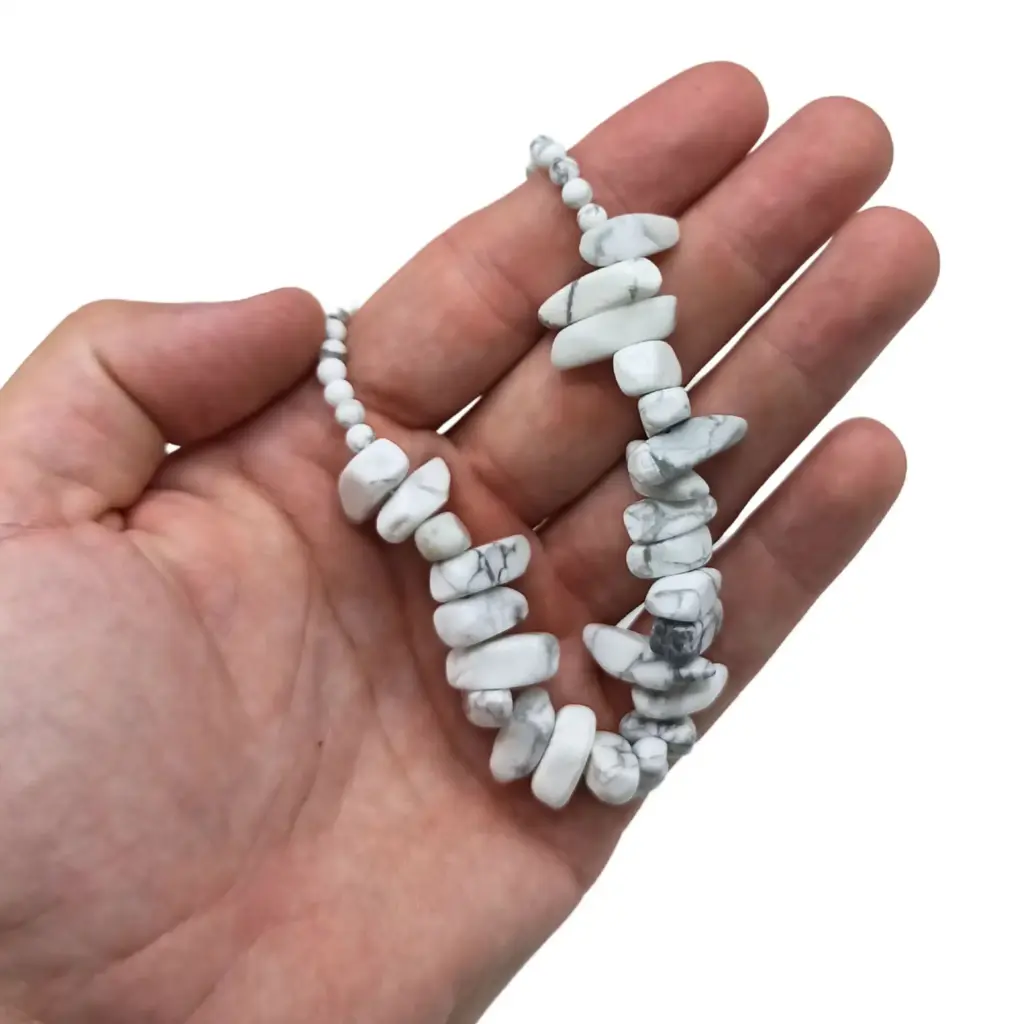 Longstone Gem Necklace – White Jasper | www.artisangoods.co.uk 4