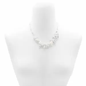 Longstone Gem Necklace – White Jasper | www.artisangoods.co.uk 2