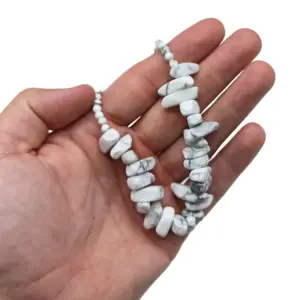 Longstone Gem Necklace – White Jasper | www.artisangoods.co.uk 4