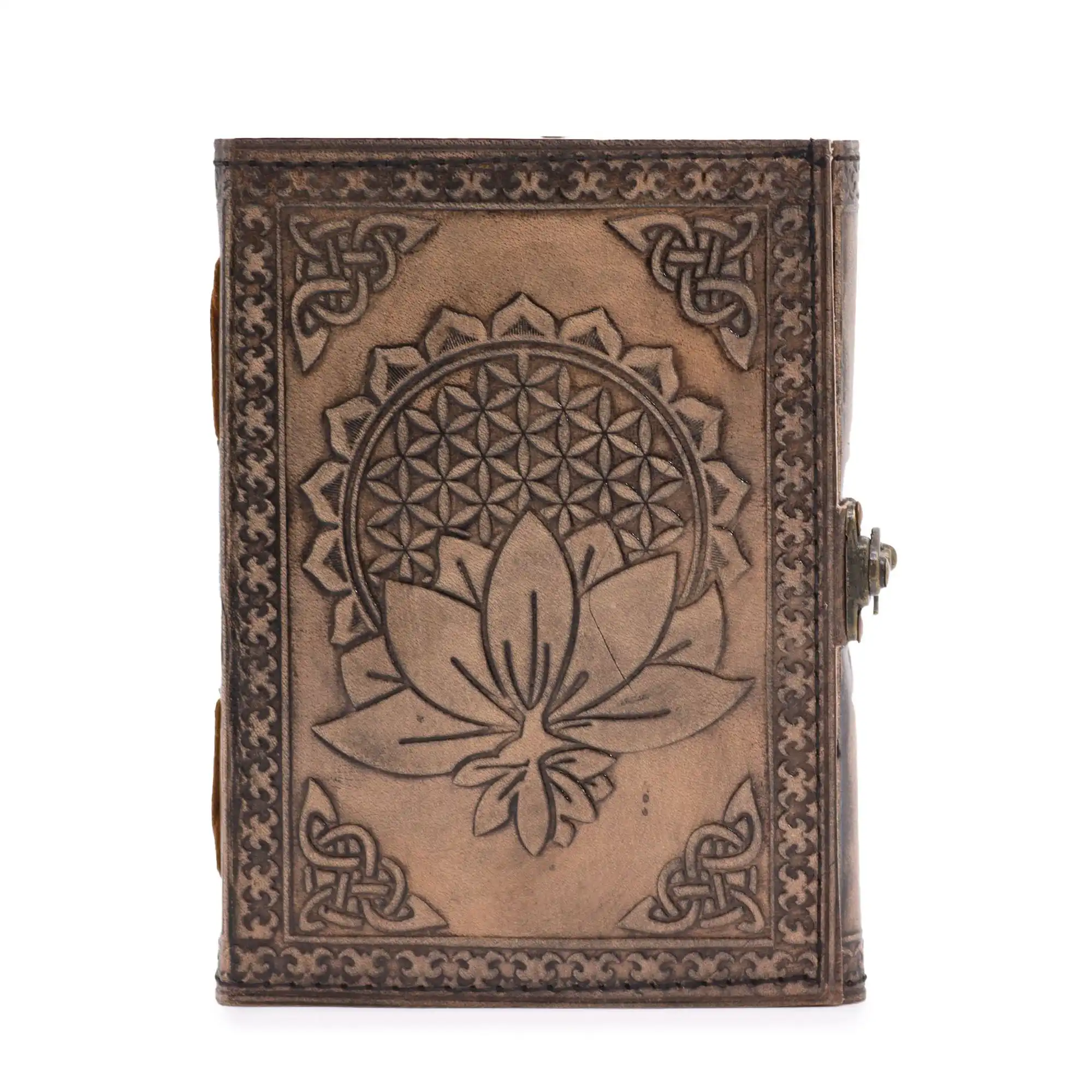 Lotus Madala – Esoteric Notebook – Antique Grey – 200 pages Stich Edge- 17.5×12.5x3cm | www.artisangoods.co.uk 2 Lotus Madala – Esoteric Notebook – Antique Grey – 200 pages Stich Edge- 17.5×12.5x3cm | www.artisangoods.co.uk 1