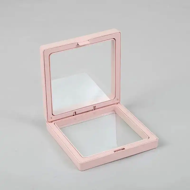 Lrg 3D Floating Frame Display 11x11cm – Pink | www.artisangoods.co.uk 2 Lrg 3D Floating Frame Display 11x11cm – Pink | www.artisangoods.co.uk