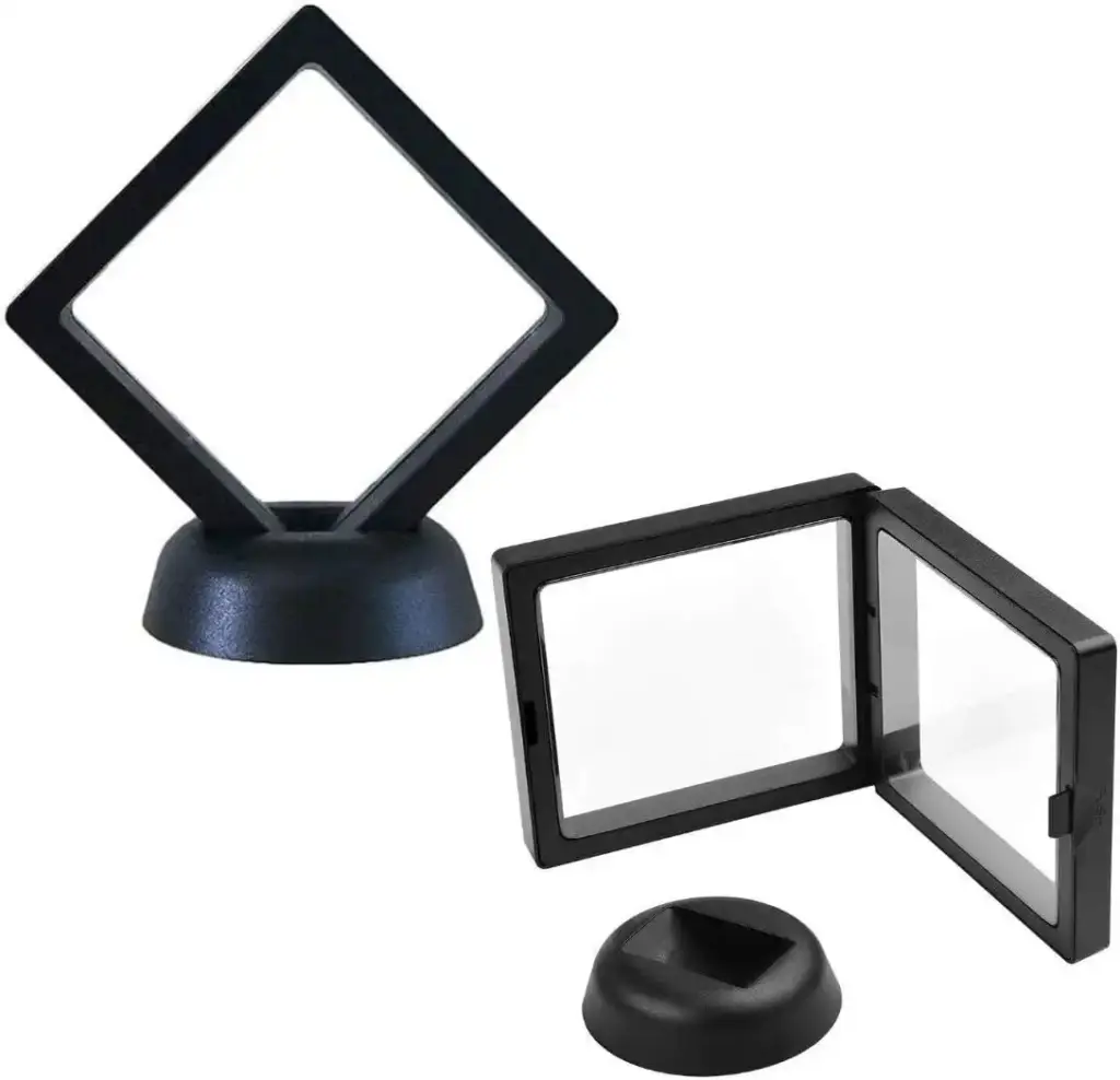 Lrg 3D Floating Frame Mini Display Stand | www.artisangoods.co.uk Lrg 3D Floating Frame Mini Display Stand | www.artisangoods.co.uk