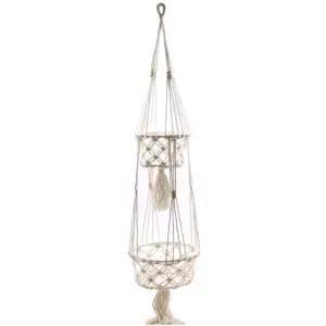 Macrame Pot Holder – Double Holder | www.artisangoods.co.uk 7