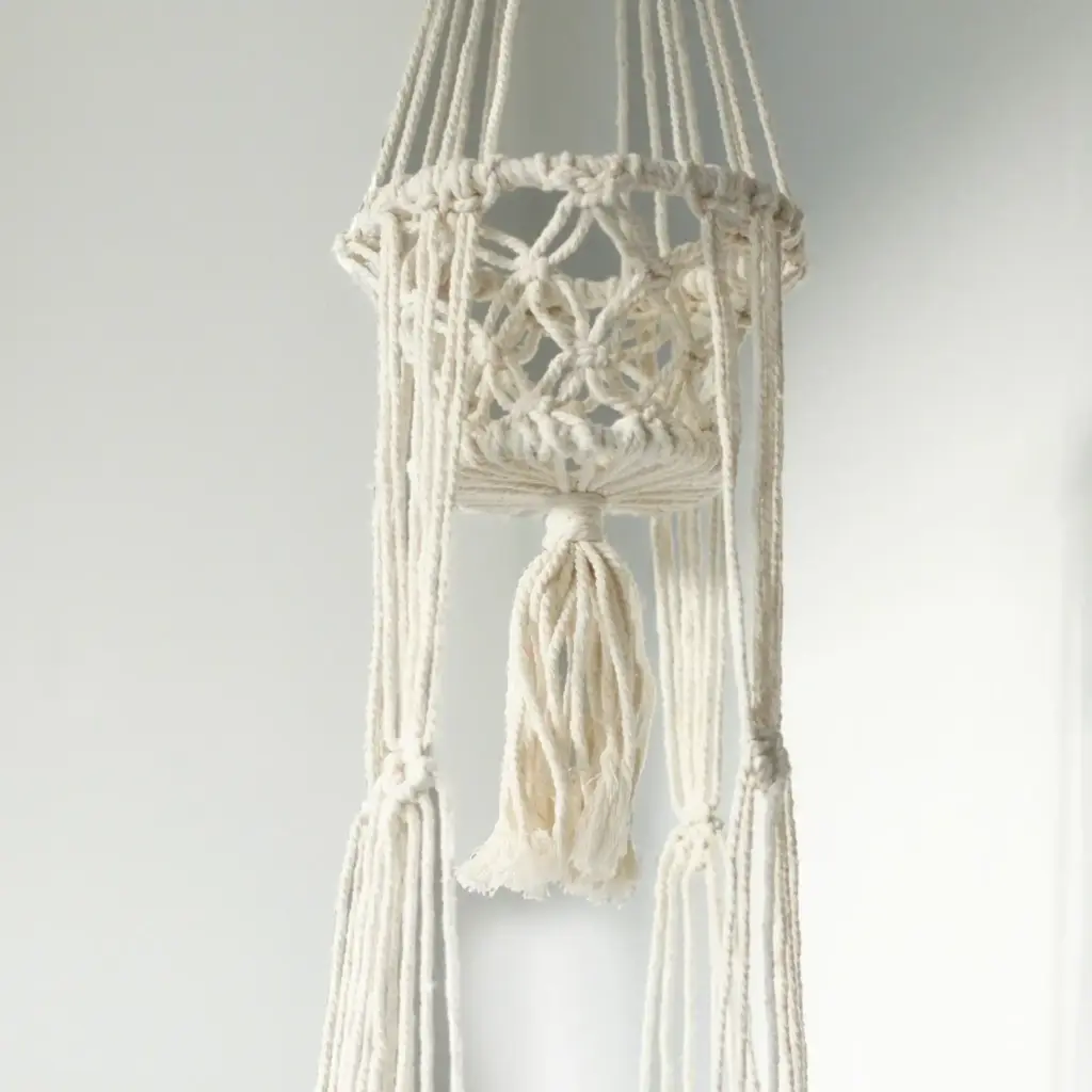 Macrame Pot Holder – Double Holder | www.artisangoods.co.uk 6 Macrame Pot Holder – Double Holder | www.artisangoods.co.uk 6