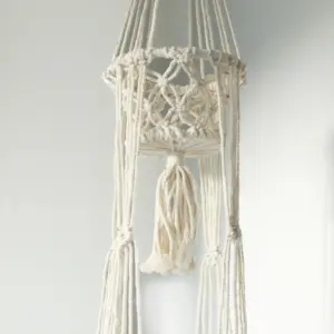 Macrame Pot Holder – Double Holder | www.artisangoods.co.uk 6