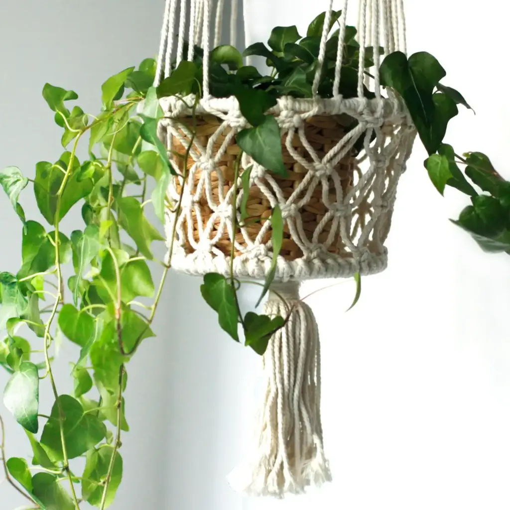 Macrame Pot Holder – Double Holder | www.artisangoods.co.uk 3 Macrame Pot Holder – Double Holder | www.artisangoods.co.uk 3