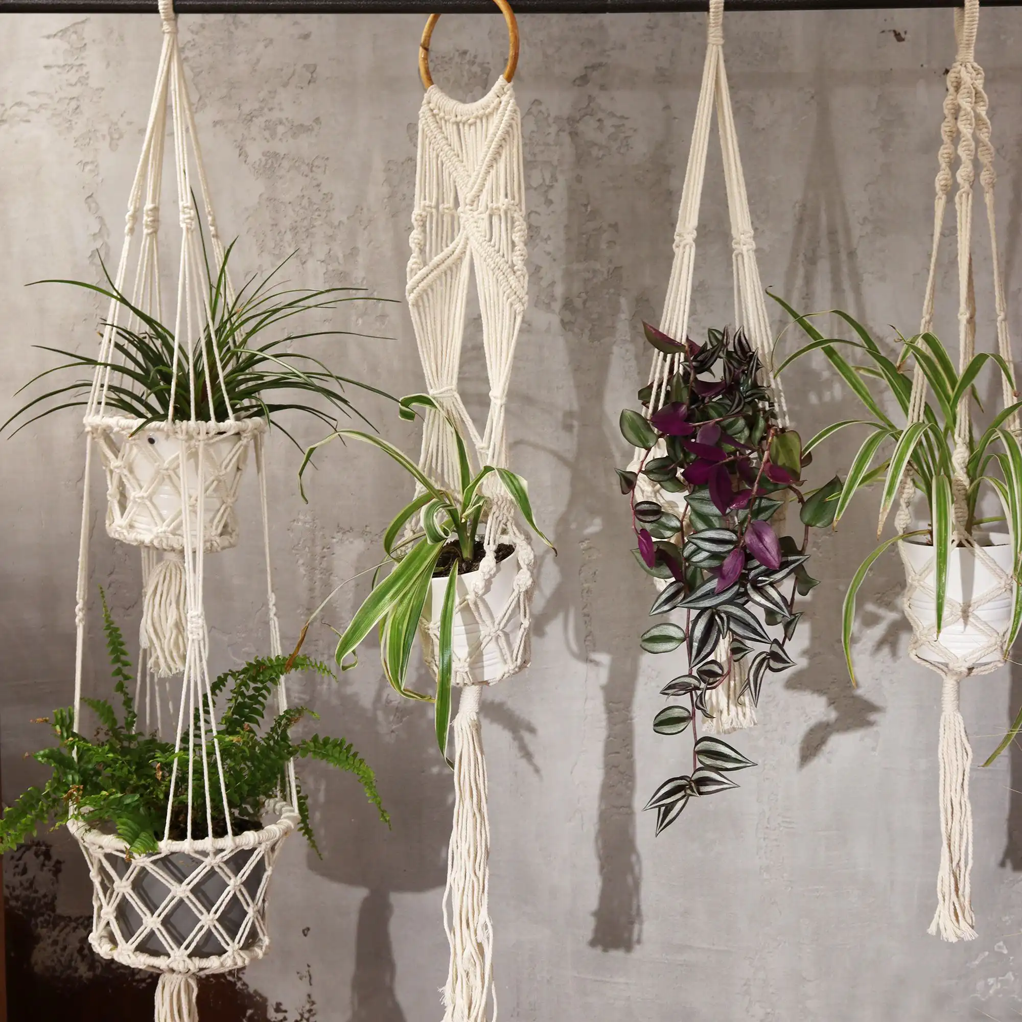 Macrame Pot Holder – Large Pot Holder – Extra Long | www.artisangoods.co.uk 5 Macrame Pot Holder – Large Pot Holder – Extra Long | www.artisangoods.co.uk 4