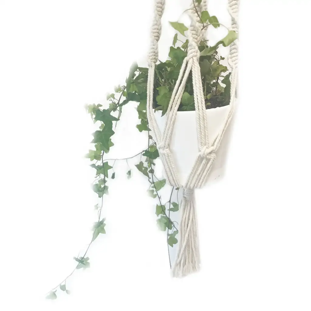 Macrame Pot Holder – Large Pot Holder – Extra Long | www.artisangoods.co.uk 3 Macrame Pot Holder – Large Pot Holder – Extra Long | www.artisangoods.co.uk 3