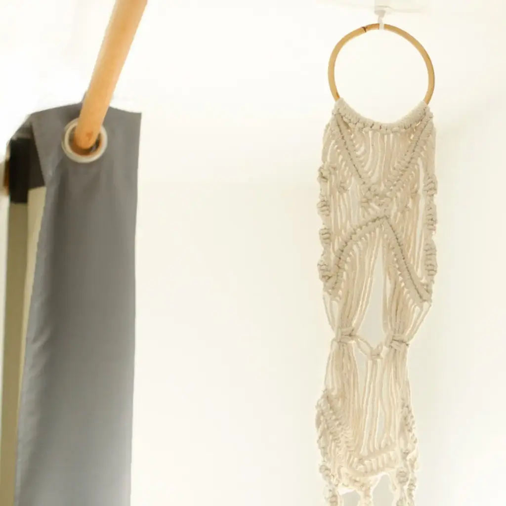 Macrame Pot Holder – Long With Ratten Hoop | www.artisangoods.co.uk 3 Macrame Pot Holder – Long With Ratten Hoop | www.artisangoods.co.uk 3
