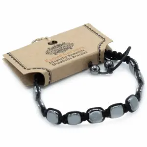 Magnetic Hematite Shamballa Bracelet –  Round Corners | www.artisangoods.co.uk 2