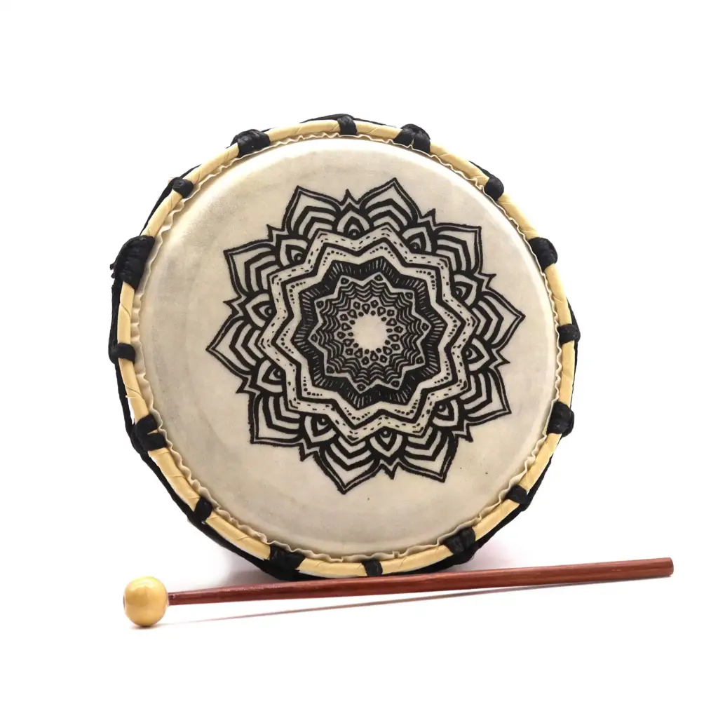 Mandala Shamanic Drum – 20cm | www.artisangoods.co.uk 4 Mandala Shamanic Drum – 20cm | www.artisangoods.co.uk 4