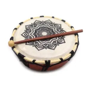 Mandala Shamanic Drum – 20cm | www.artisangoods.co.uk 2