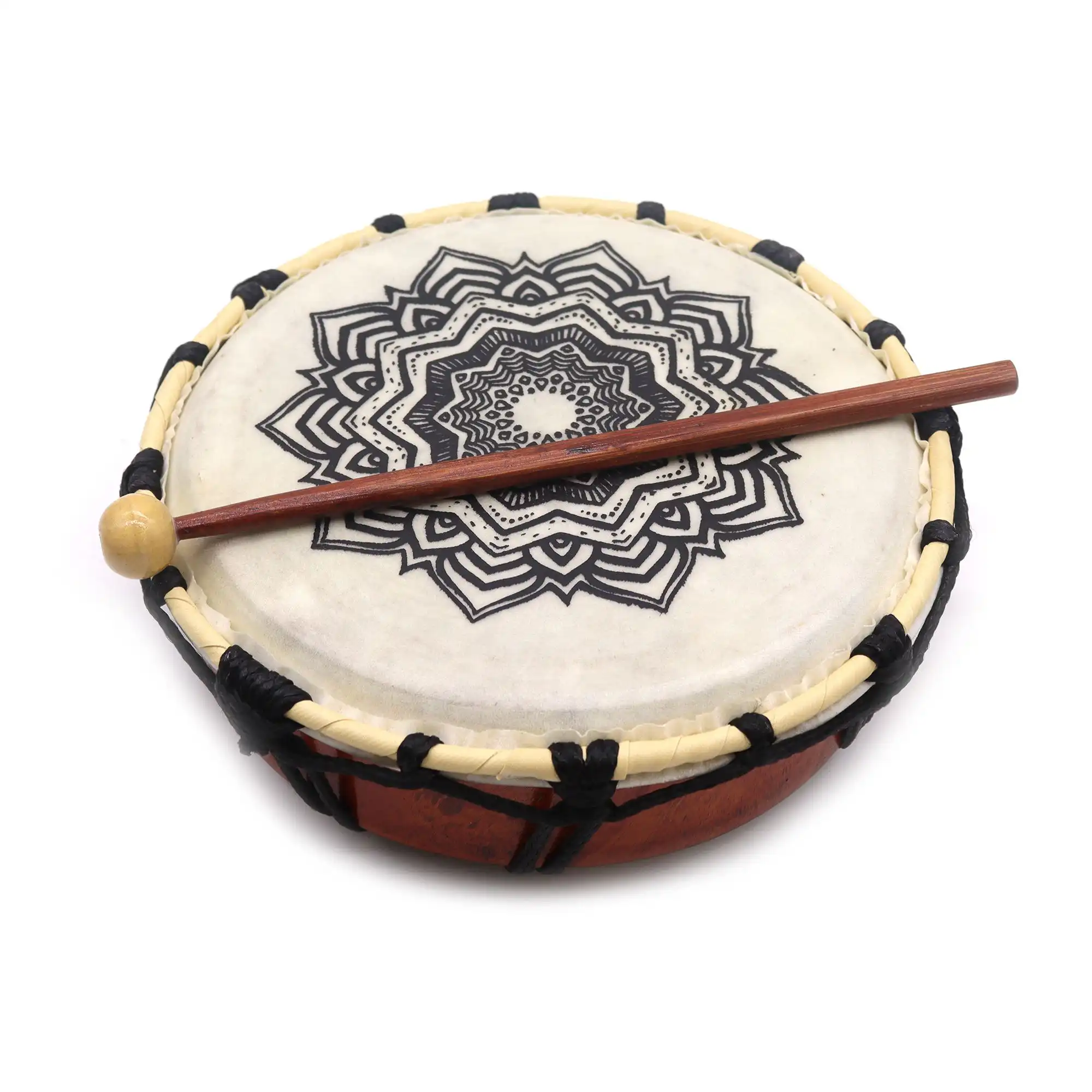 Mandala Shamanic Drum – 20cm | www.artisangoods.co.uk 3 Mandala Shamanic Drum – 20cm | www.artisangoods.co.uk 2