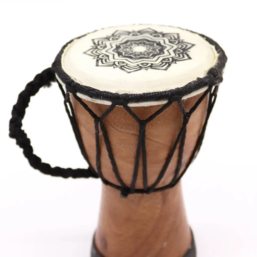 Mandala Wide Top Djembe Drum – 15cm | www.artisangoods.co.uk 3 Mandala Wide Top Djembe Drum – 15cm | www.artisangoods.co.uk 3