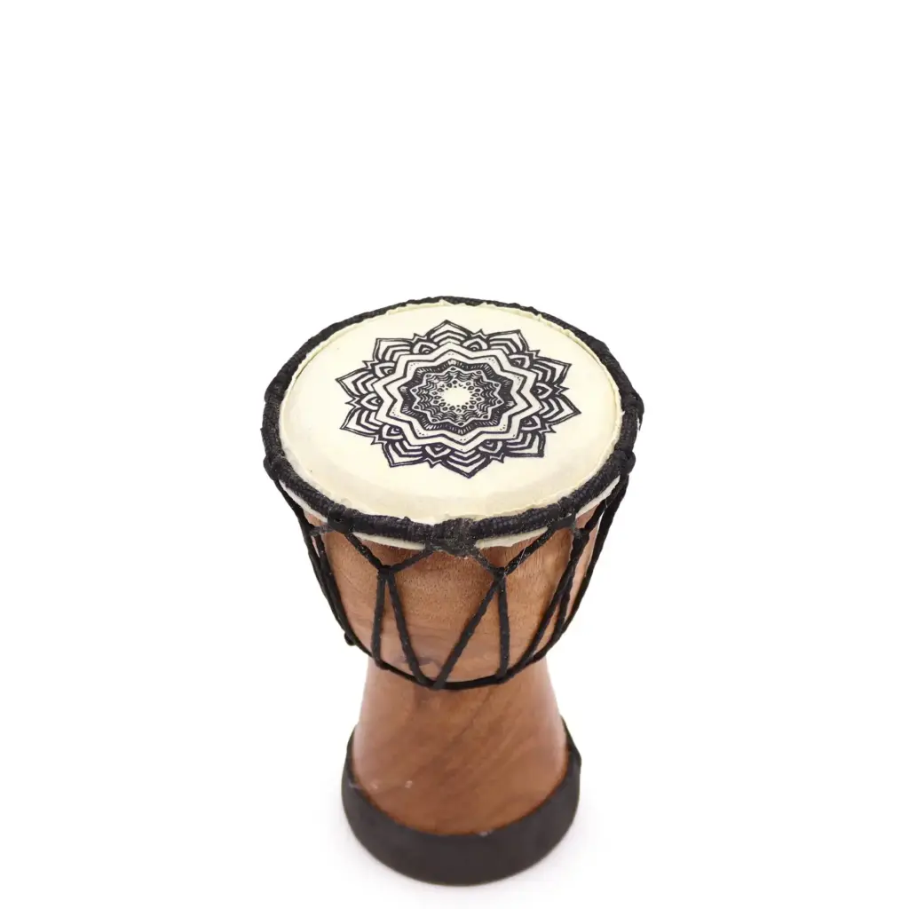 Mandala Wide Top Djembe Drum – 15cm | www.artisangoods.co.uk 2 Mandala Wide Top Djembe Drum – 15cm | www.artisangoods.co.uk 2