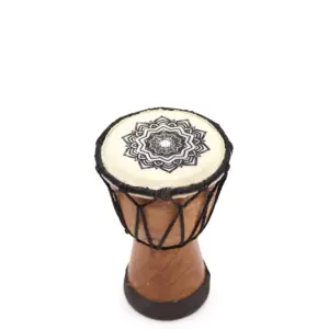 Mandala Wide Top Djembe Drum – 15cm | www.artisangoods.co.uk 2