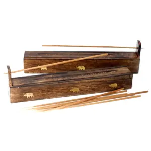 Mango Wood Incense Box – Assorted | www.artisangoods.co.uk 2