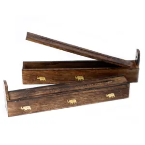 Mango Wood Incense Box – Assorted | www.artisangoods.co.uk 5