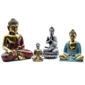 Matt Mini Buddha (Assorted Colours) | www.artisangoods.co.uk 6