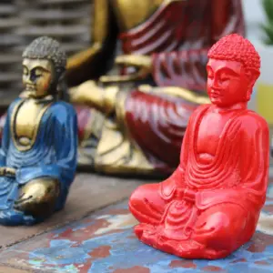 Matt Mini Buddha (Assorted Colours) | www.artisangoods.co.uk 8