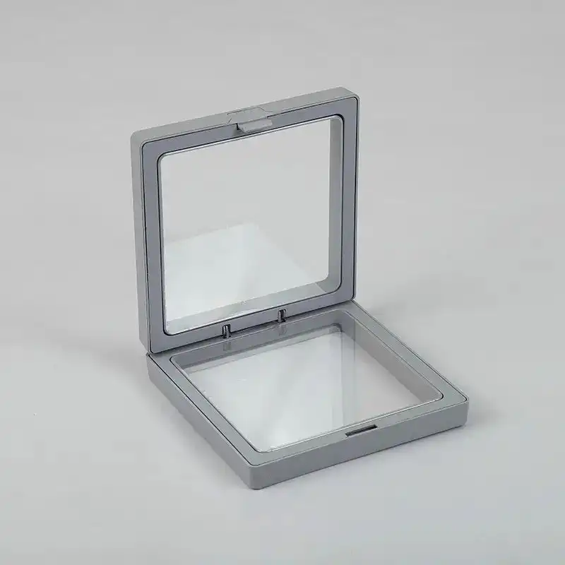 Med 3D Floating Frame Display 9x9cm – Grey | www.artisangoods.co.uk 2 Med 3D Floating Frame Display 9x9cm – Grey | www.artisangoods.co.uk