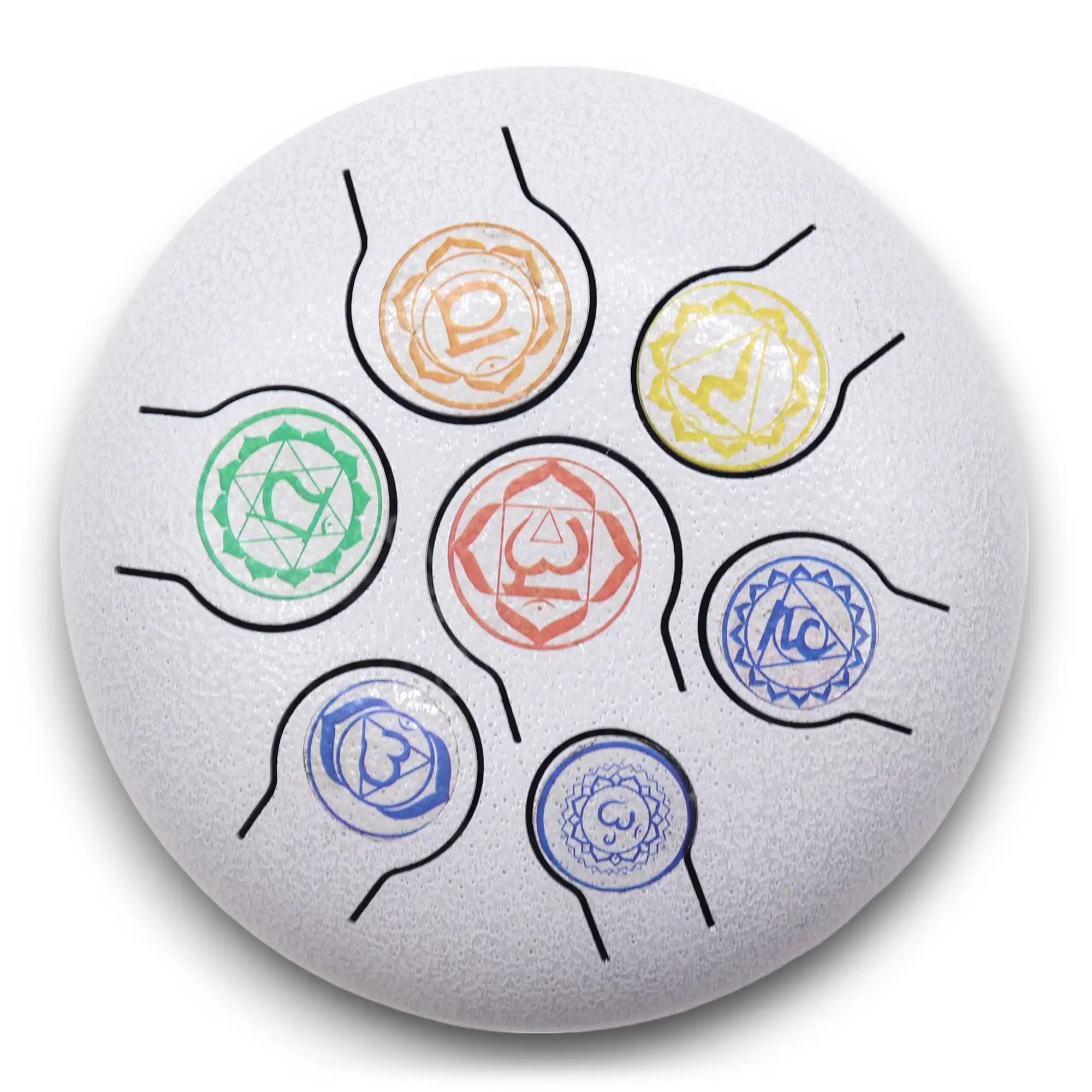 Med Hapi Drum 7 Chakra – 17x13cm | www.artisangoods.co.uk 5 Med Hapi Drum 7 Chakra – 17x13cm | www.artisangoods.co.uk 4