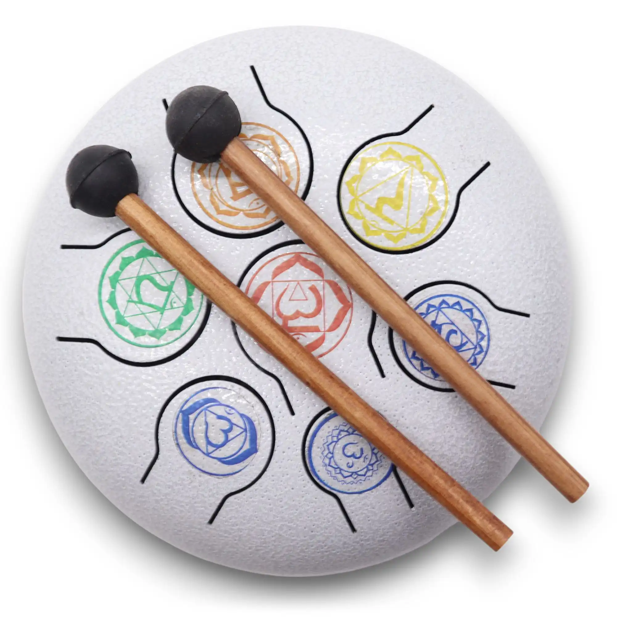 Med Hapi Drum 7 Chakra – 17x13cm | www.artisangoods.co.uk 6 Med Hapi Drum 7 Chakra – 17x13cm | www.artisangoods.co.uk 5