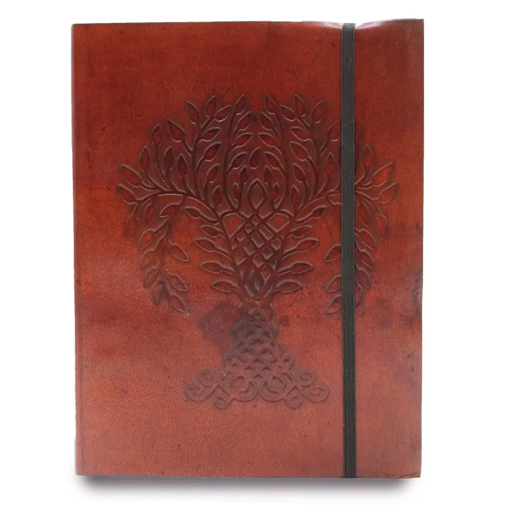 Medium Notebook with strap – Tree of Life | www.artisangoods.co.uk 2 Medium Notebook with strap – Tree of Life | www.artisangoods.co.uk 2