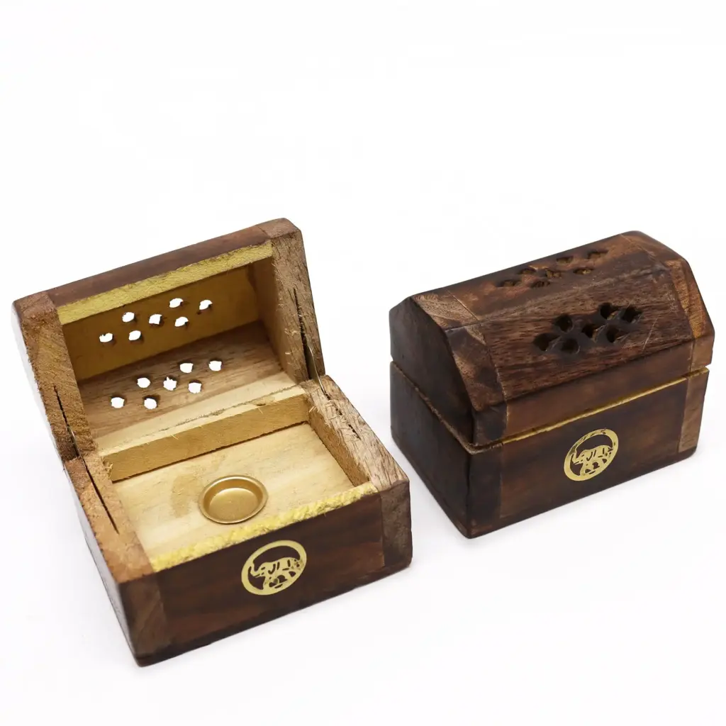 Mini Incense Cone Smoke Box – Mango Wood | www.artisangoods.co.uk 5 Mini Incense Cone Smoke Box – Mango Wood | www.artisangoods.co.uk 5