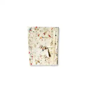 Mini Lokta Mixed Colour Cotton Notebook Lrg (12x8cm) 40 leafs | www.artisangoods.co.uk