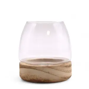 Mini Terrarium on Natural Tung Wood | www.artisangoods.co.uk 2