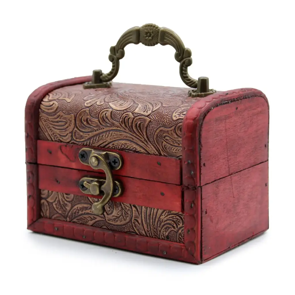 MLrg Colonial Boxes – Floral Embossed | www.artisangoods.co.uk