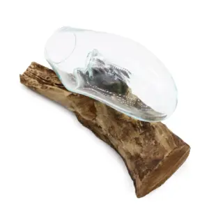 Molten Glass on Wood – Hanging Bowl | www.artisangoods.co.uk 8