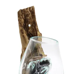 Molten Glass on Wood – Hanging Bowl | www.artisangoods.co.uk 7