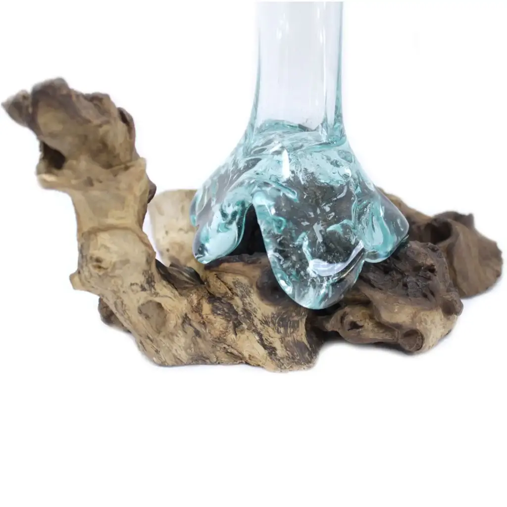 Molten Glass on Wood – Vase | www.artisangoods.co.uk 3