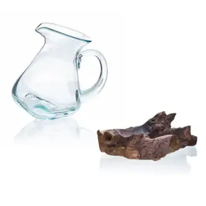 Molten Glass on Wood- Water Jug | www.artisangoods.co.uk 2