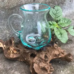 Molten Glass on Wood- Water Jug | www.artisangoods.co.uk 4
