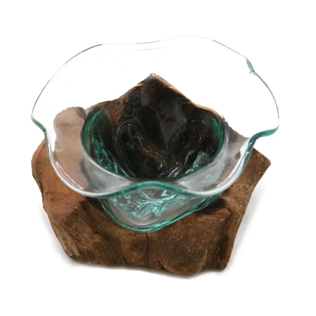 Molton Glass Fancy Sweet Bowl on Wood | www.artisangoods.co.uk 7