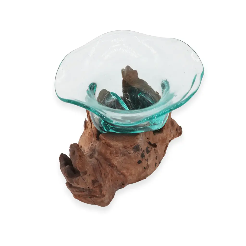 Molton Glass Fancy Sweet Bowl on Wood | www.artisangoods.co.uk 4